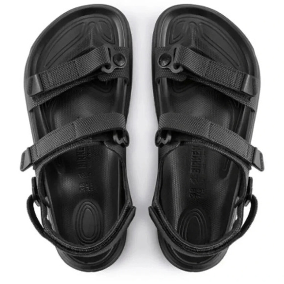 Birkenstock Women's Size 6 EU 37 Kalahari Sandals Black NWT Contoured Footbed - Picture 4 of 7